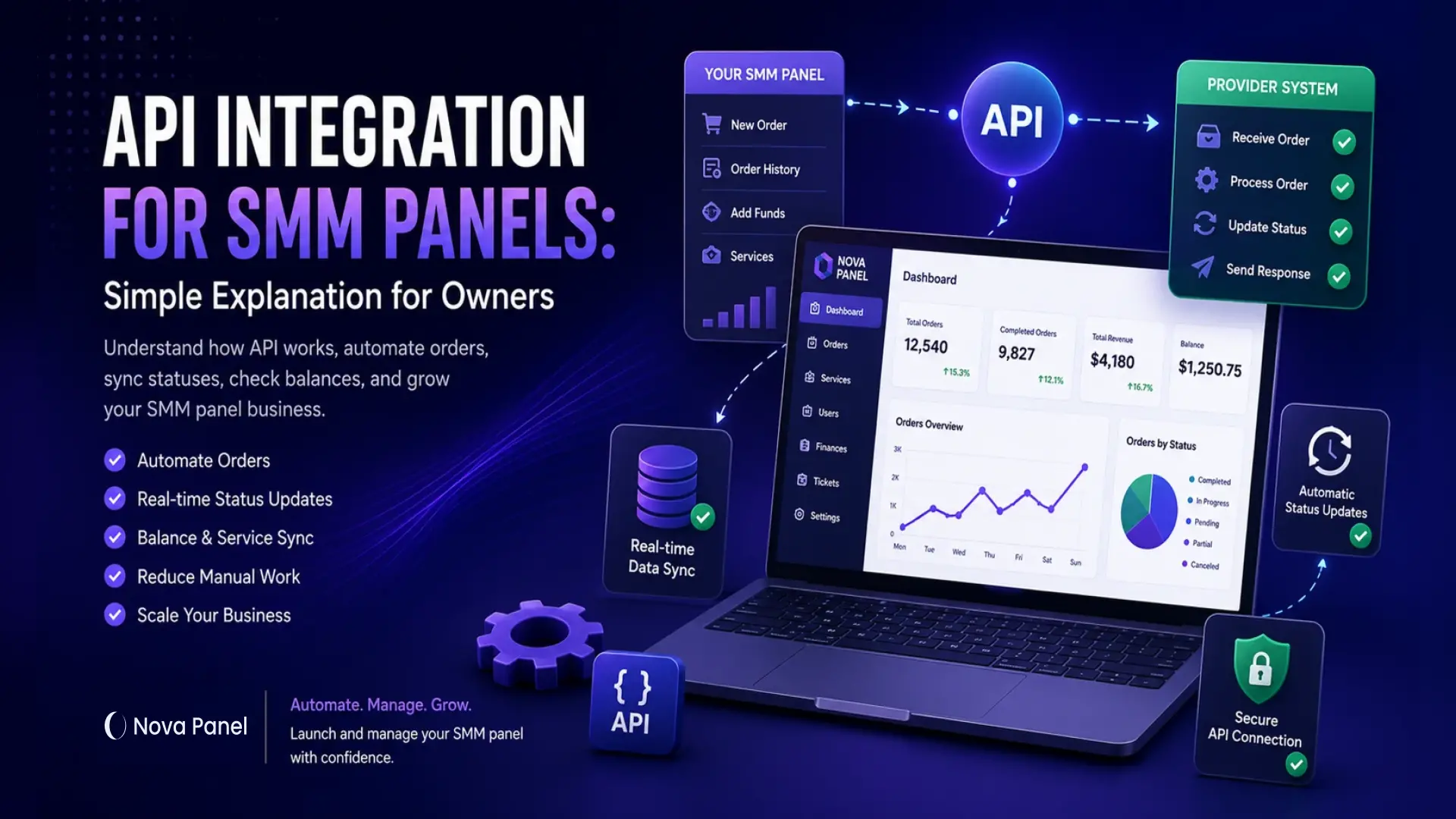 API integration for SMM panel owners